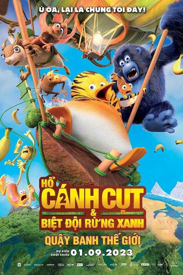 Xem Phim Hổ Cánh Cụt & Biệt Đội Rừng Xanh 2: Quậy Banh Thế Giới